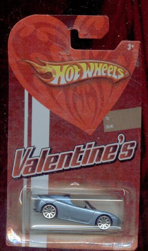 Hot Wheels 2008 Valentine's Tesla Roadster 1:64 Scale