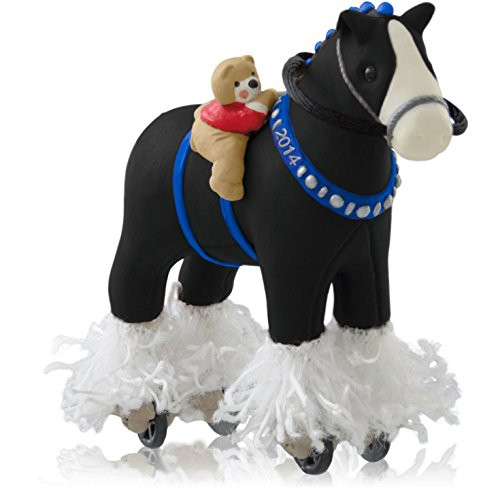 Hallmark Keepsake Ornament A Pony for Christmas Limited Edition 2014 Repaint