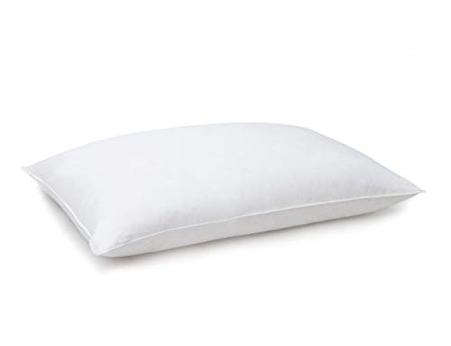 Ivoguey Goose Down Feather Pillows for Sleeping Premium 100% Cotton Fabric Cover (King-Single)