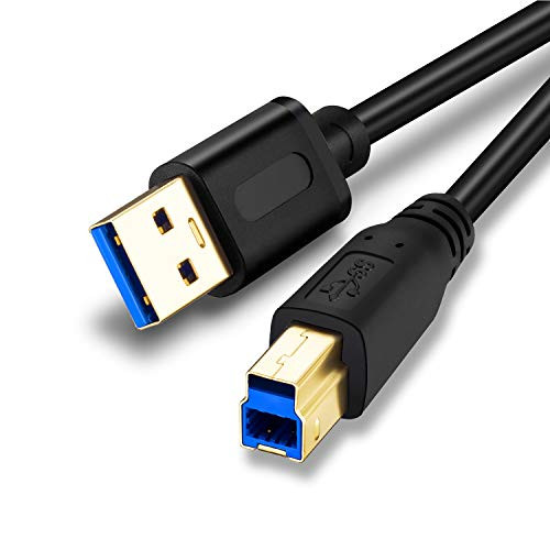 USB 3.0 Cable A Male to B Male 3Ft,Superspeed USB 3.0 A-B/A Male to B Male Cable - for Scanner, Printers, Desktop External Hard Drivers and More(3Ft/1M) USB 3.0 Cable A Male to B Male 3Ft,Superspeed USB 3.0 A-B/A Male to B Male Cable - for Scanner, Printers, Desktop External Hard Drivers and More(3Ft/1M)