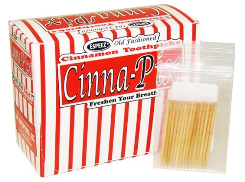Cinna-Pix Old Fashioned Cinnamon Toothpicks, 24 Count