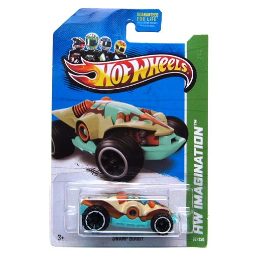 Hot Wheels 2013 Hw City Dino Riders Swamp Buggy 67/250