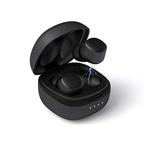 Bluetooth Earbuds Wireless Earbuds Sports Running Mini Bluetooth 5.0 True Wireless Headset with IPX6 Waterproof Sweatproof 3D Stereo Hi-Fi Sound with Charging Case Headset