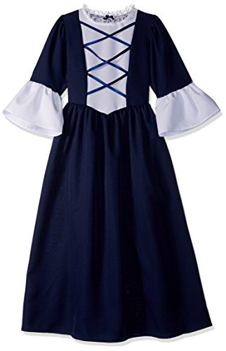 Charades Martha Washington Children's Costume, Medium