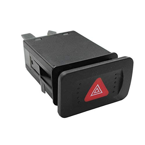 Amhousejoy 1J0953235C Hazard Emergency Flasher Warning Switch Fit for VW Golf MK4 Bora Jetta