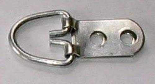 50 Extra Heavy Duty 2 Hole D Ring / Triangle Picture Frame Hanger Wiseacresart