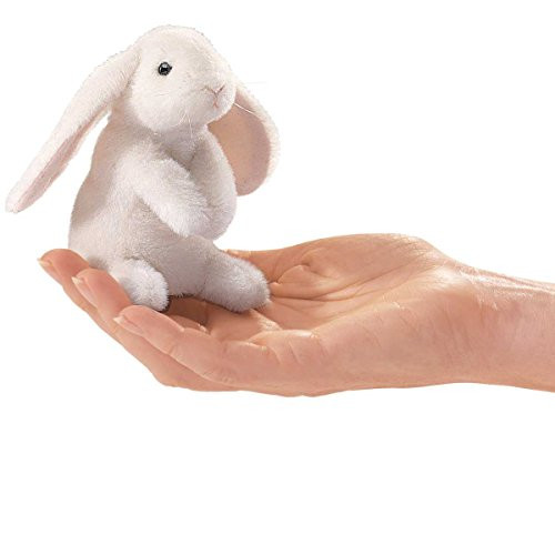 Folkmanis Mini Lop Earred Rabbit Finger Puppet Folkmanis Mini Lop Earred Rabbit Finger Puppet