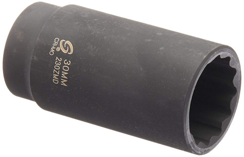 Sunex 230zmd 1/2-Inch Drive 30-mm 12-Point Deep Impact Socket