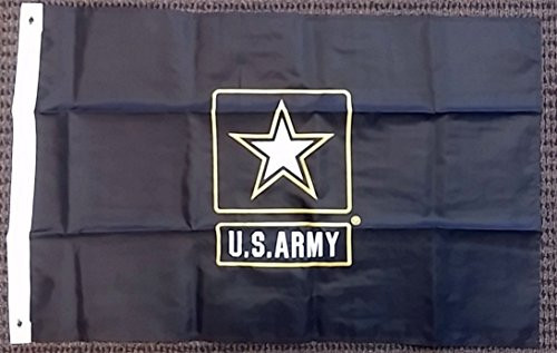 Ramsons Imports United States Army Star Double Sided Nylon Embroidered 2x3 Foot Flag Banner USA