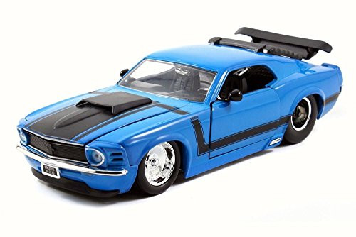 JADA 1:24 W/B BIG TIME MUSCLE - 1970 FORD MUSTANG BOSS 429 98026-MJ JADA 1:24 W/B BIG TIME MUSCLE - 1970 FORD MUSTANG BOSS 429 98026-MJ