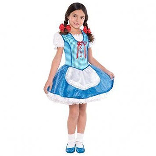 amscan Girls Kansas Cutie Halloween Costume, Medium (8-10) Blue