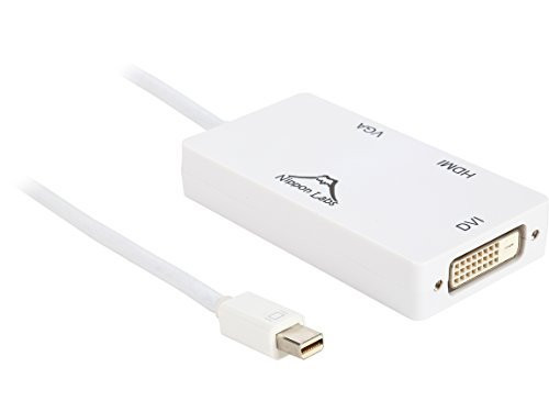 Nippon Labs AD-MINIDP-HDMI-VGA 6" Mini DP to HDMI/DVI/VGA 3-in-1 Adapter Nippon Labs AD-MINIDP-HDMI-VGA 6" Mini DP to HDMI/DVI/VGA 3-in-1 Adapter