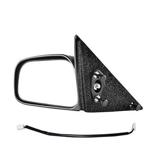 Driver Side Unpainted Non-Heated Non-Folding Power Operated Side View Mirror for 1997-2001 Toyota Camry (Japan and USA Version)