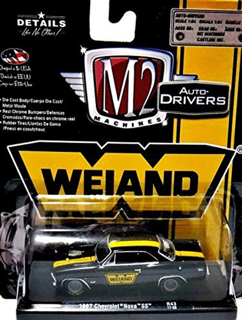 AUTO DRIVERS M2 MACHINES WEIAND 1967 CHEVROLET NOVA SS 1:64 SCALE AUTO DRIVERS M2 MACHINES WEIAND 1967 CHEVROLET NOVA SS 1:64 SCALE