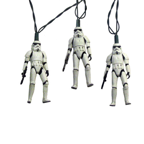 Kurt Adler UL 10-Light Star Wars Storm Trooper Light Set