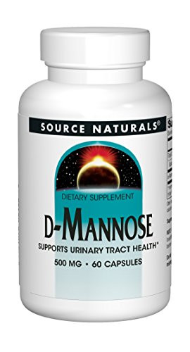 Source Naturals D-Mannose 500mg - 60 Capsules