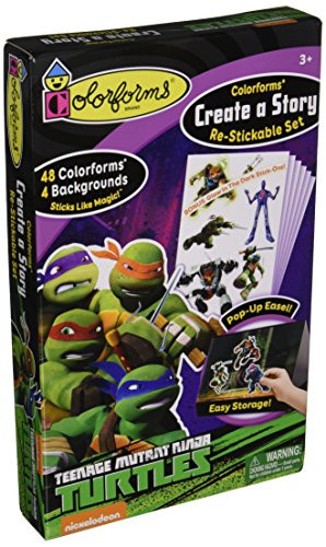 Colorforms Create a Story Teenage Mutant Ninja Turtles