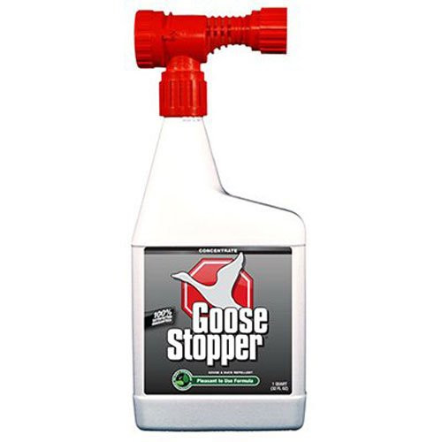 Messina Wildlife GS-C-032-HS Goose Stopper 32-Ounce Hose End Concentrate, Organic Messina Wildlife GS-C-032-HS Goose Stopper 32-Ounce Hose End Concentrate, Organic