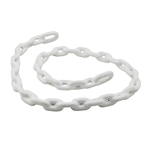 Extreme Max 3006.6584 BoatTector Vinyl-Coated Anchor Chain, 3/16" x 4' / White
