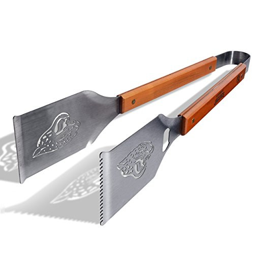 NFL Jacksonville Jaguars Grill-A-Tong Stainless Steel BBQ Tongs NFL Jacksonville Jaguars Grill-A-Tong Stainless Steel BBQ Tongs