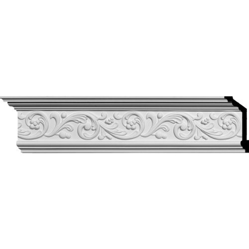 5 7/8"H x 2 1/2"P x 6 3/8"F x 94 1/2"L Kent Crown Moulding