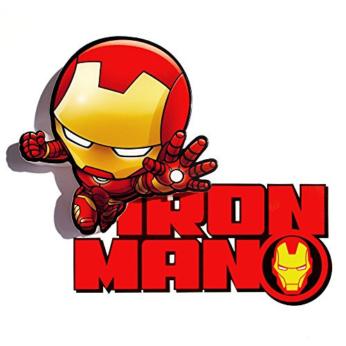 3DLightFX Marvel Avengers Iron Man Mini 3D Deco Light