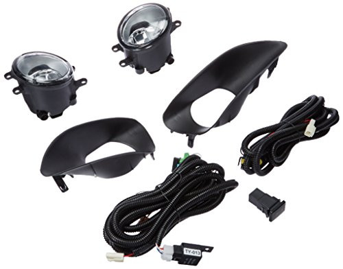DNA Motoring Clear FL-TYAR064D-CH Fog Light w/Switch [for 07-11 Yaris Sedan]