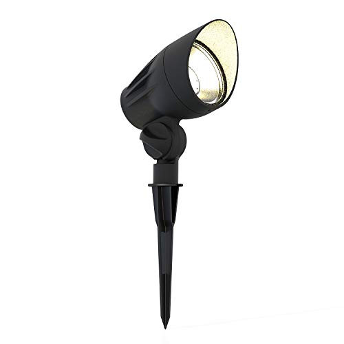 GOODSMANN 11 Watt Floodlight Landscape Lighting Weatherproof Path Light Low Voltage Lighting with Spike Stand for Garden, Yard, Pathway, Lawn, Driveway Outdoor Lighting 9920-2650-01