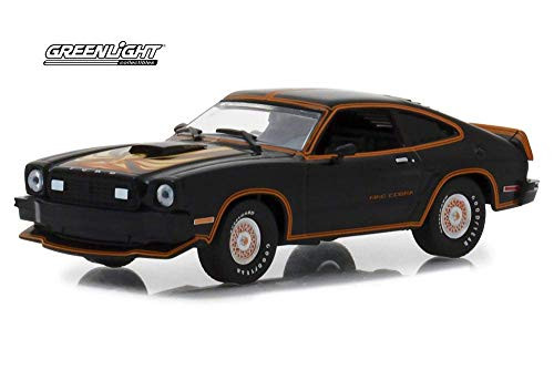 Greenlight 86220 1: 43 1978 Ford Mustang II King Cobra, Black & Gold
