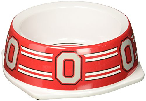Sporty K9 Collegiate Ohio State Buckeyes Pet Bowl, Small Sporty K9 Collegiate Ohio State Buckeyes Pet Bowl, Small