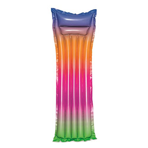 Bestway H2OGO! 6' x 27" Rainbow Pool Mat, Pink