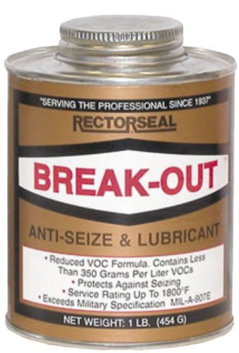 Rectorseal 73551 8-Ounce Break-Out Antiseize And Lubricant