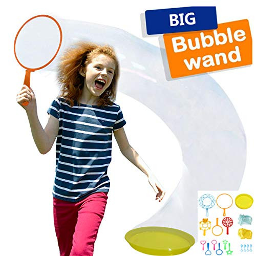 LingDo Bubble Wands Big Bubble Wands for Kids Outdoors Activity Party Favors