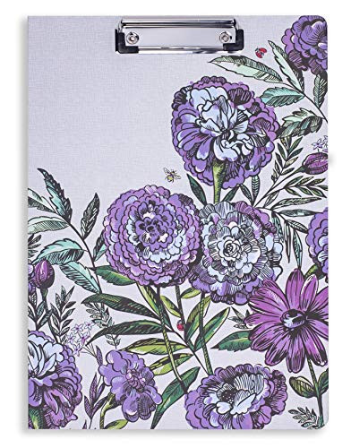 Vera Bradley Women's Clipboard Folio, Lavender Meadow