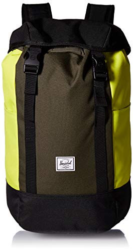 Herschel Iona Backpack, Black/Forest Night/Evening Primrose, One Size