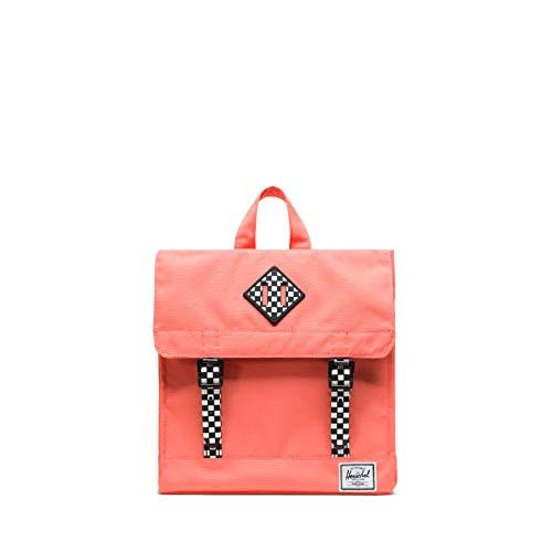 Herschel Survey Kid's Backpack, Fresh Salmon/Checkerboard, One Size