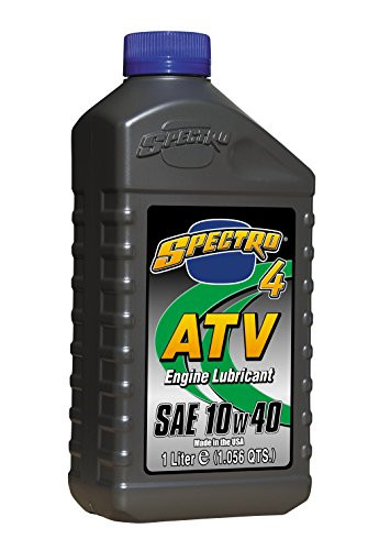 Spectro Performance Oils L.S4ATV14 Spectro 4 ATV Engine Lube 10w40, 1 Liter