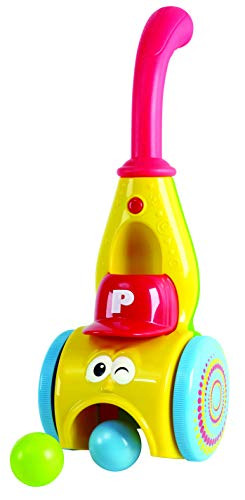 PlayGo Baby Push Walker & Whirl Scoop A Ball Launcher Walker Toddler Music Walking Push Toy Early Education Toy for 12 Months+ Old