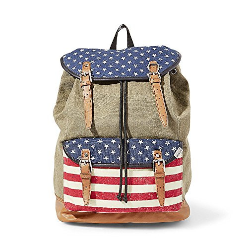 Steve Madden Men's Americana Utility Backpack, Olive