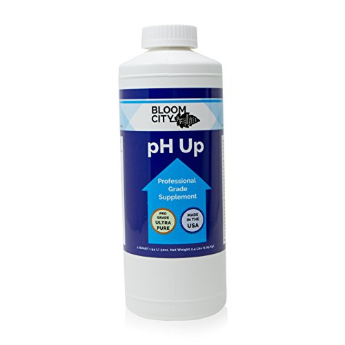 Bloom City Professional pH Up Liquid Fertilizer, Quart (32 oz)