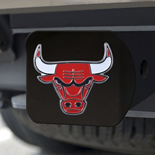FANMATS NBA Chicago Bulls NBA - Chicago Bullscolor Hitch - Black, Team Color, One Size