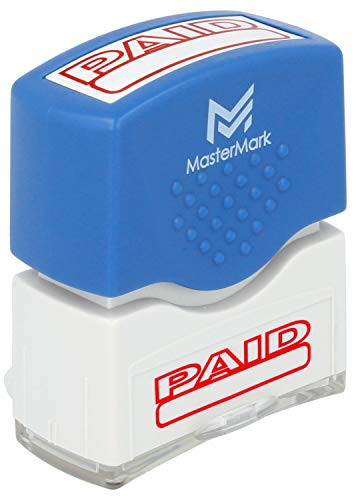 Paid Stamp  MasterMark Premium Pre-Inked Office Stamp