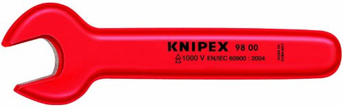 KNIPEX 98 00 10 1,000V Insulated 10 Mm Open End Wrench