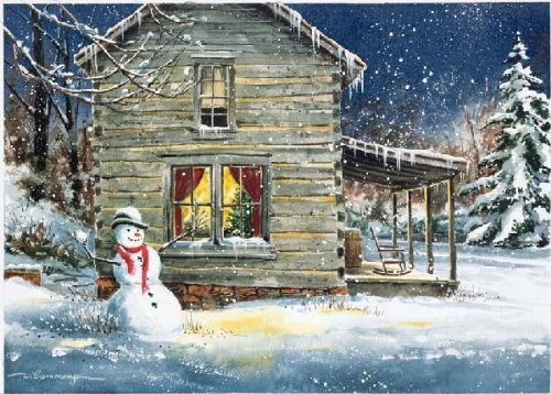 Heritage Puzzle - William Mangum - Holiday Retreat - Jigsaw Puzzle - 550 Pc