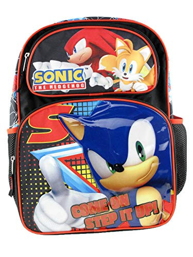 Sonic Large 16" Full Size Backpack - Step It Up - 19189