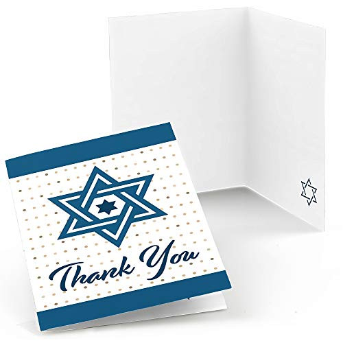 Big Dot of Happiness Happy Passover - Pesach Jewish Holiday Party Thank You Cards (8 Count)