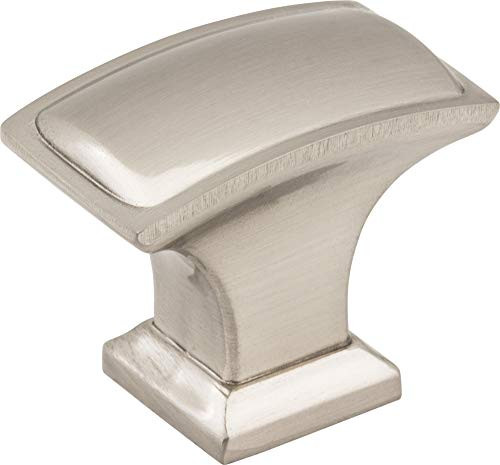 Jeffrey Alexander 435L-SN Knob Annadale Collection, Satin Nickel