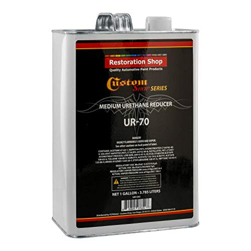 Restoration Shop/Custom Shop - UR70 Medium Urethane Reducer (Gallon) for Automotive Paint and Industrial Paint Use
