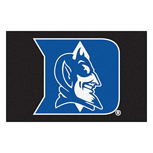 FANMATS NCAA Duke University Blue Devils Nylon Face Starter Rug FANMATS NCAA Duke University Blue Devils Nylon Face Starter Rug