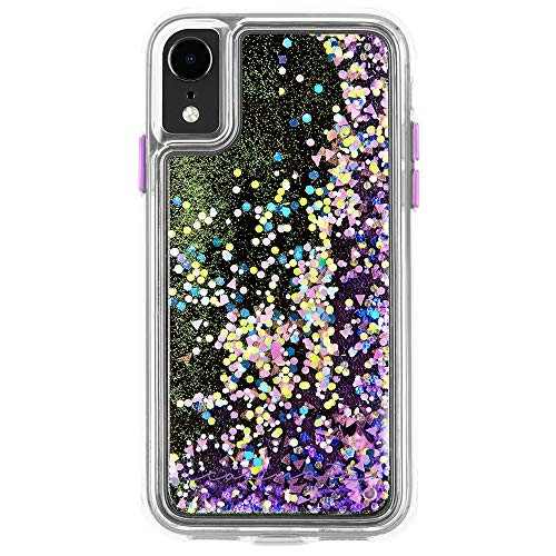 Case-Mate - iPhone XR Case - GLOW WATERFALL - iPhone 6.1 - Purple Glow